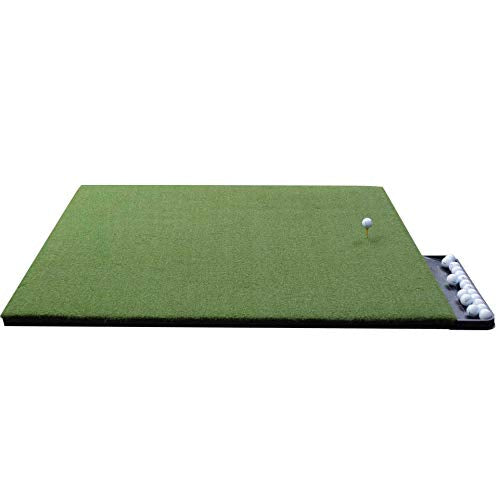 5x5 Large Deluxe Golf Mat - Comes with Golf Tray + 3 Rubber Tees