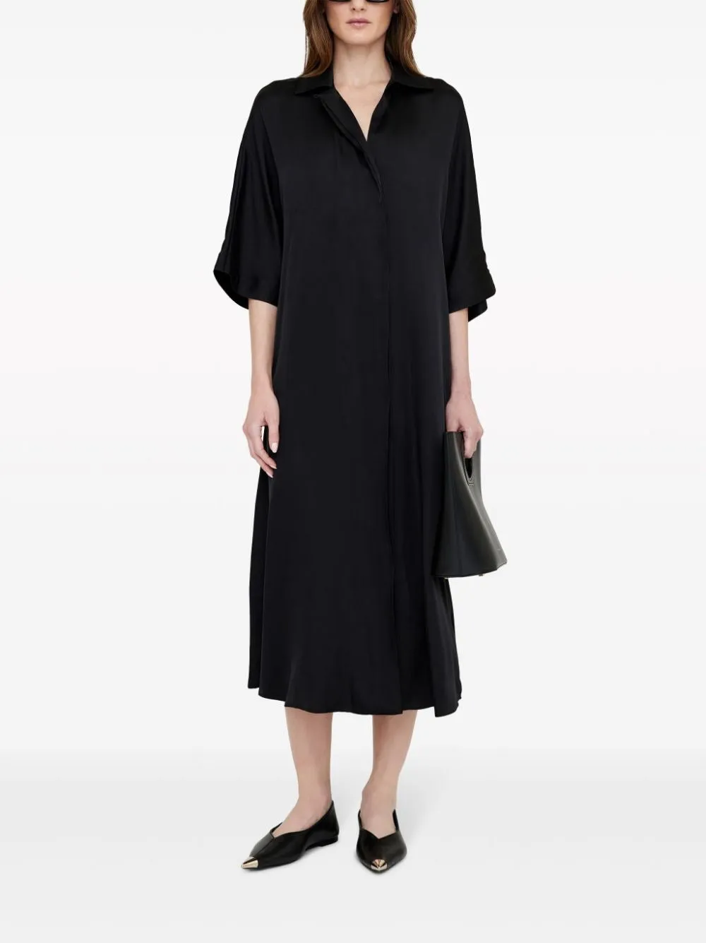 Anine Bing Julia Dress in Black