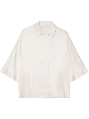 Anine Bing Julia Shirt in Ivory