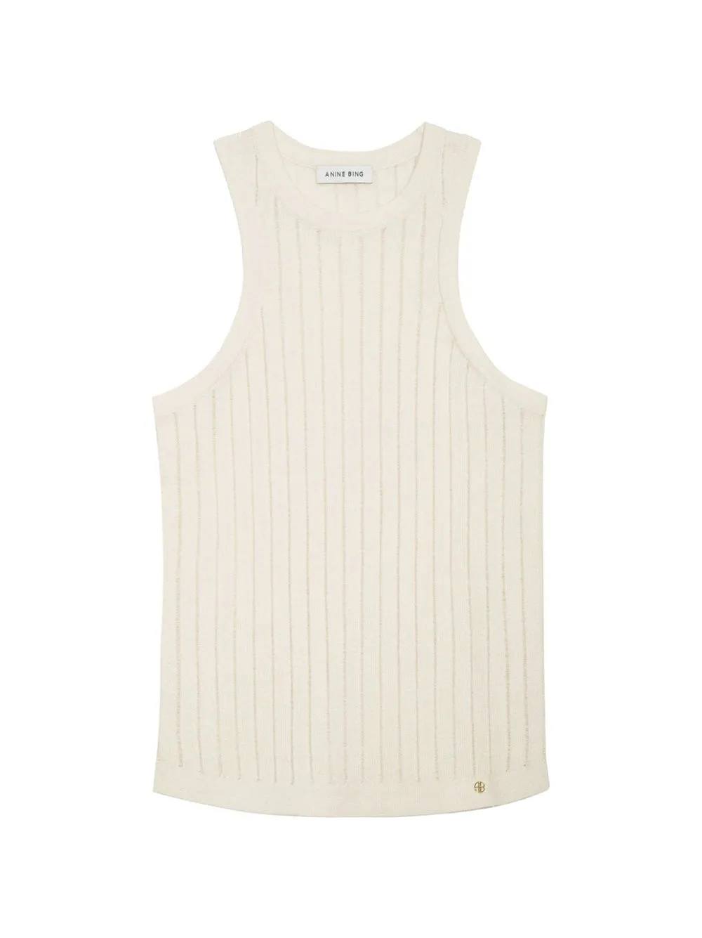 Anine Bing Noel Top in Ivory