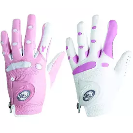 Bionic Golf Women's StableGrip Glove - Pink White (Closeout)