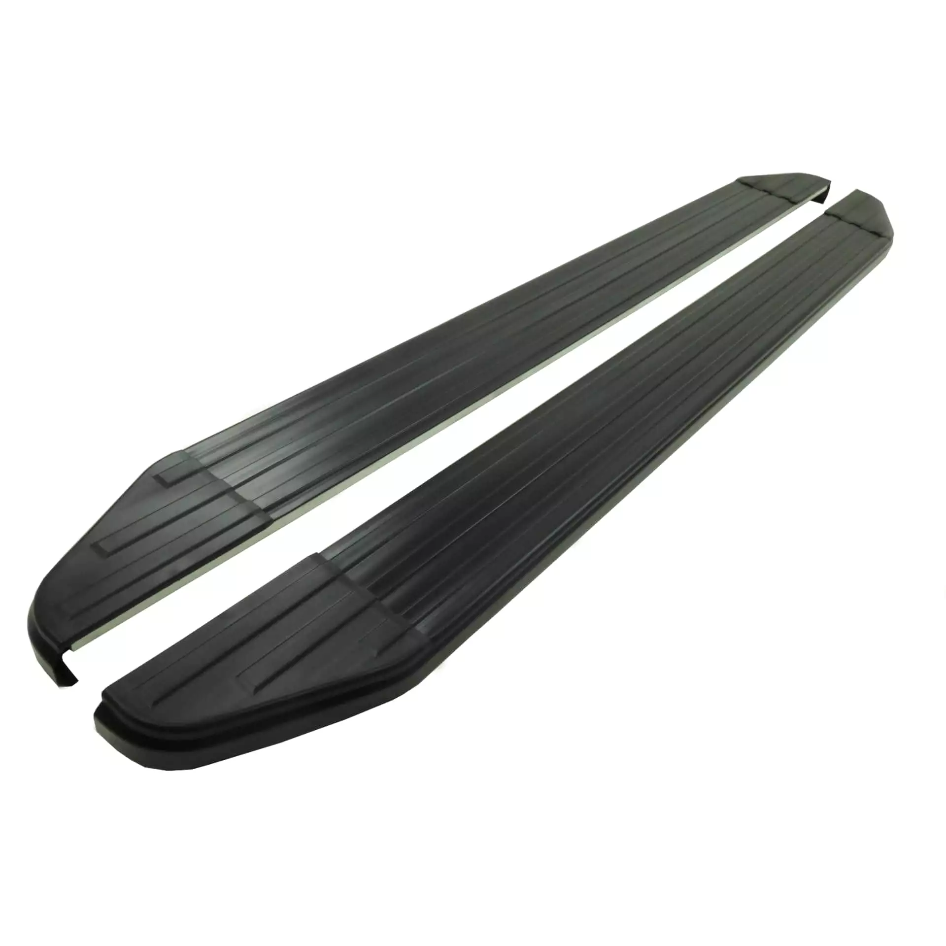 Black Raptor Side Steps Running Boards for Mitsubishi Outlander 2010-2012