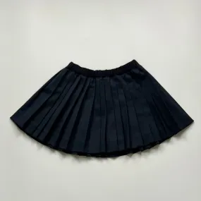 Bonpoint Black Pleated Skirt: 8 Years