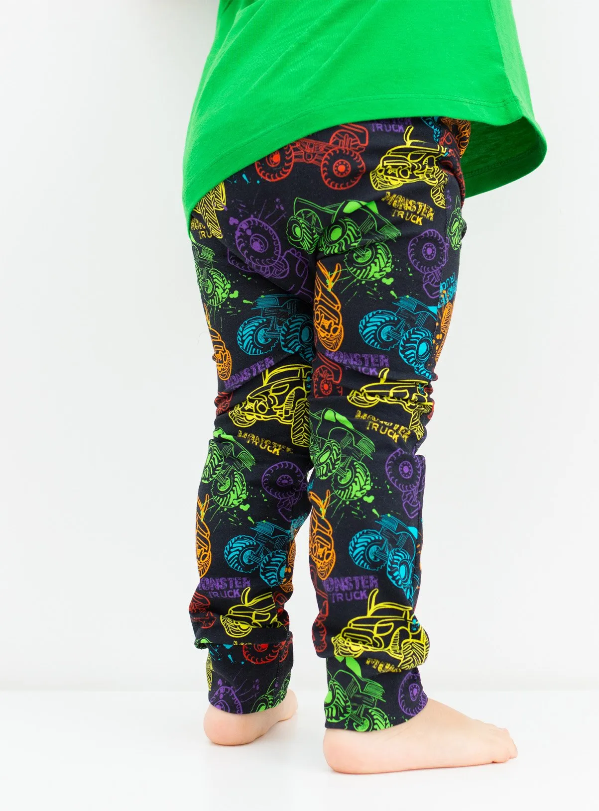 Buy FRED & NOAH Monster Truck Leggings 2-3 Years | Trousers and leggings | Tu