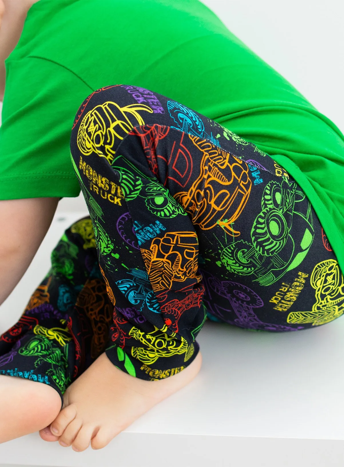 Buy FRED & NOAH Monster Truck Leggings 2-3 Years | Trousers and leggings | Tu