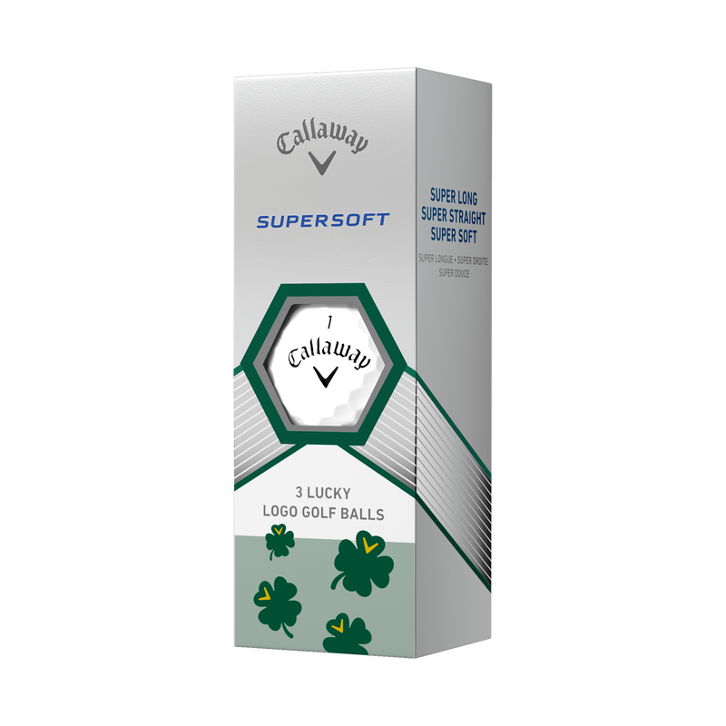 Callaway Supersoft Lucky Golf Balls Sleeve