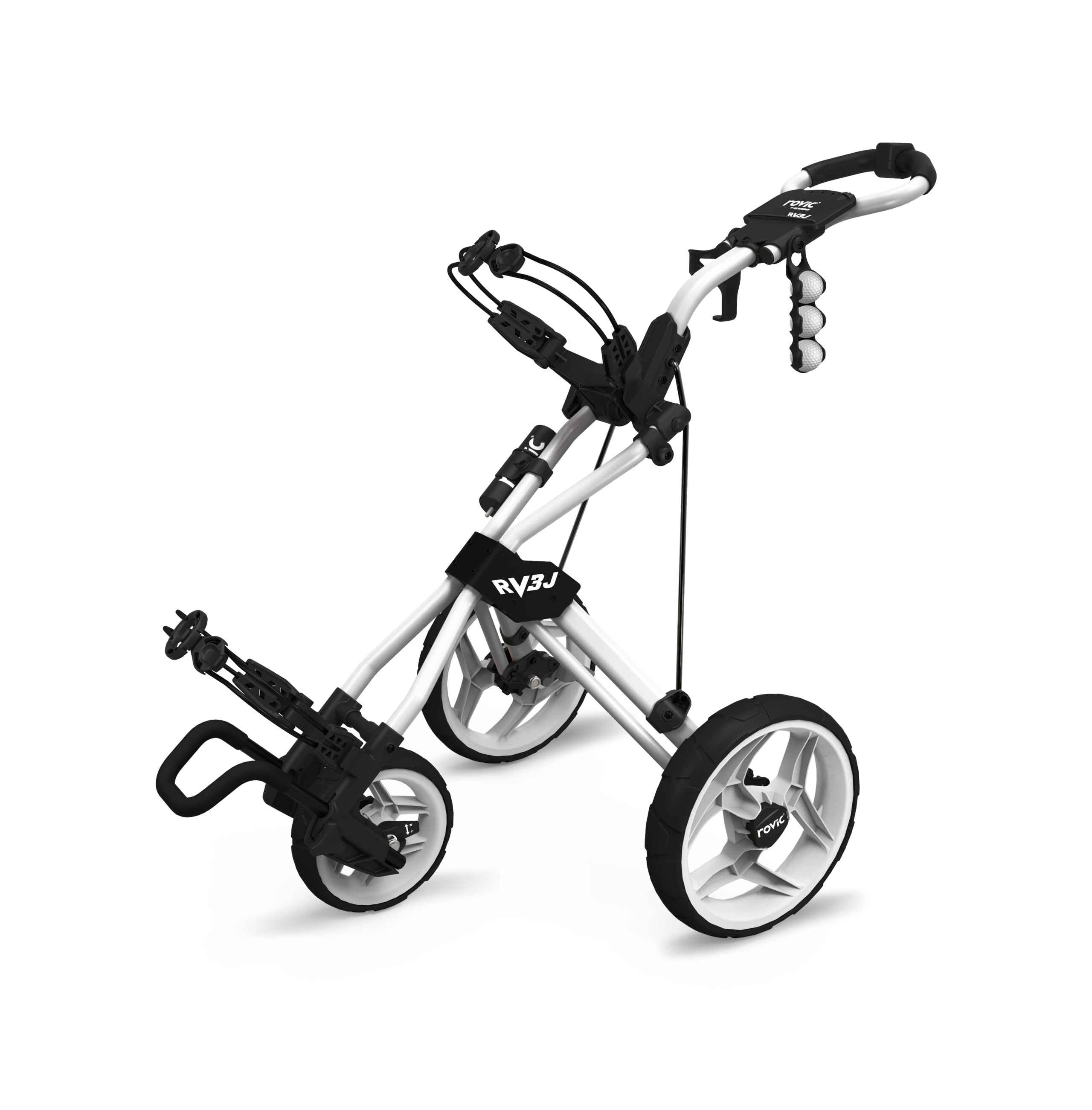 Clicgear Golf 3-Wheel Rovic Junior Push Cart Model RV3J