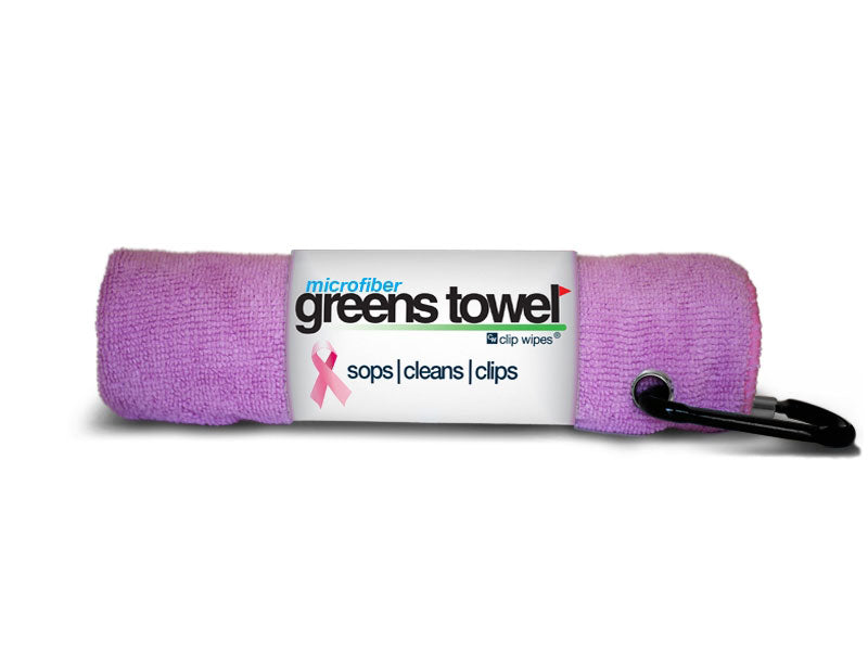 Clip Wipes Microfiber Golf Greens Towel