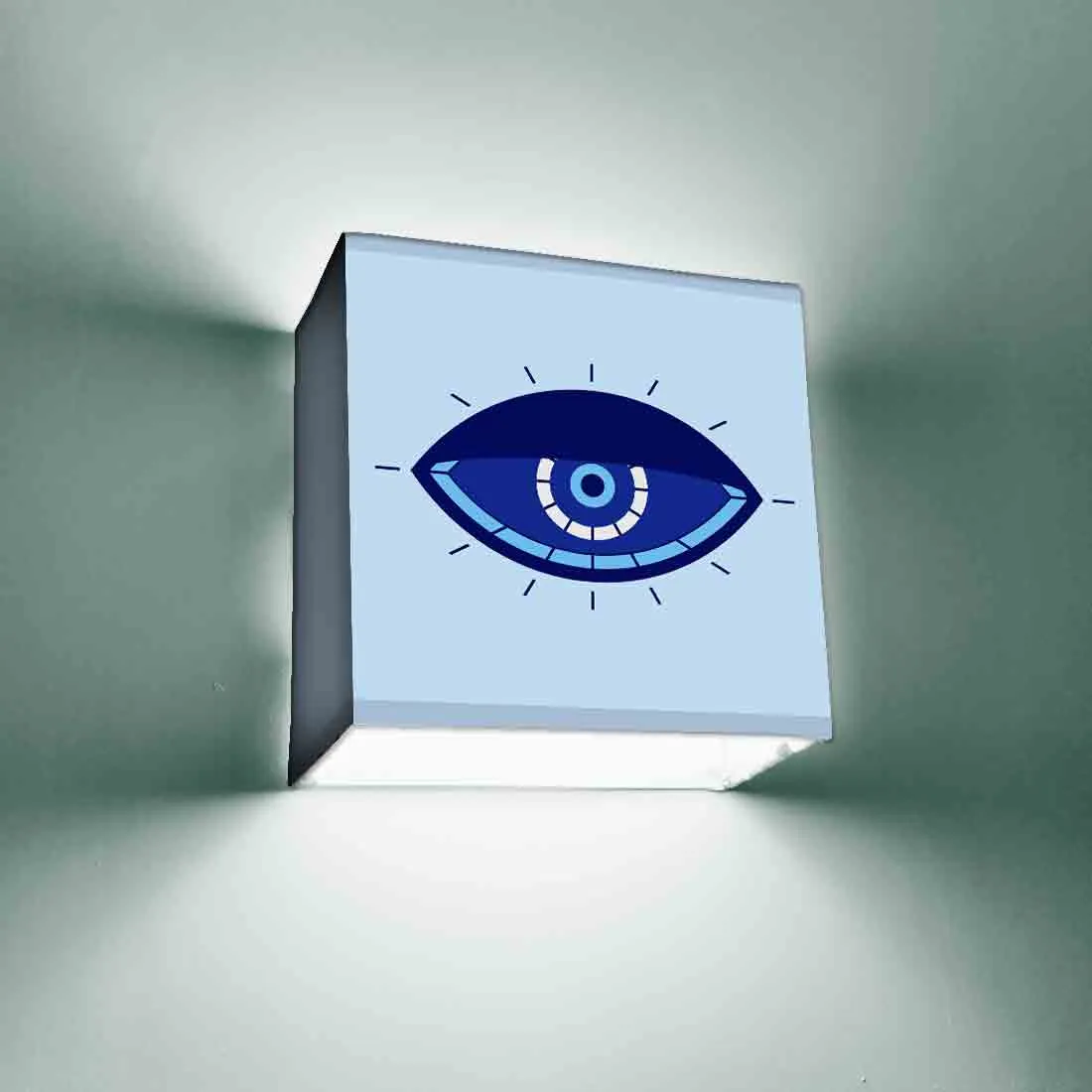 Decorative Wall Lamp for Living Room Bedroom & Dinning Area -  Evil Eye Protector