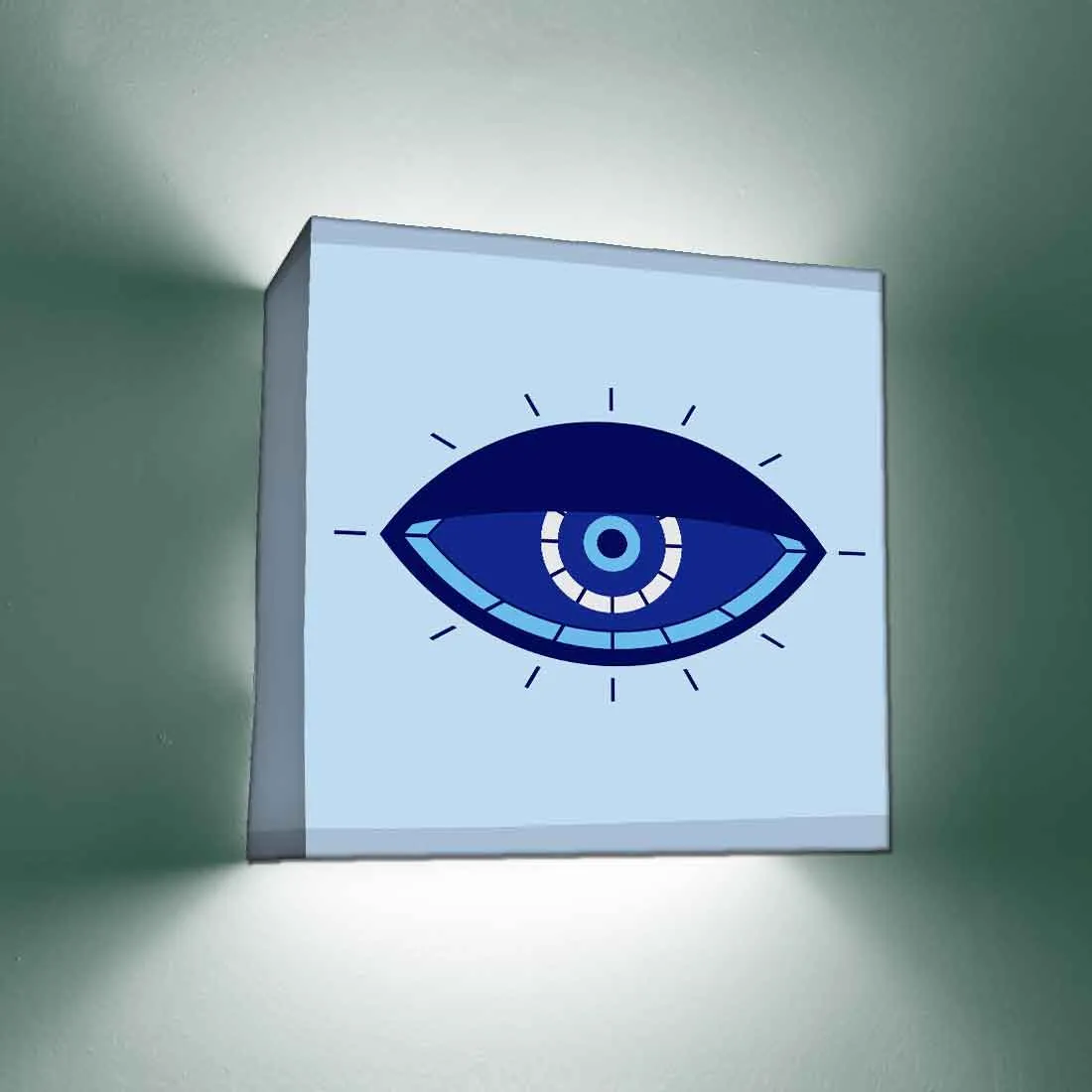 Decorative Wall Lamp for Living Room Bedroom & Dinning Area -  Evil Eye Protector