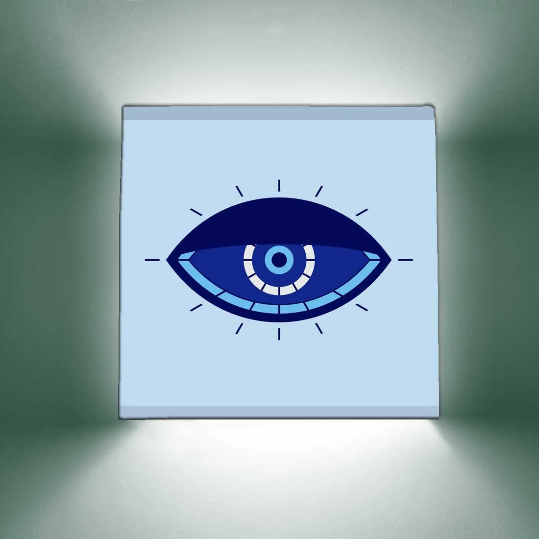 Decorative Wall Lamp for Living Room Bedroom & Dinning Area -  Evil Eye Protector