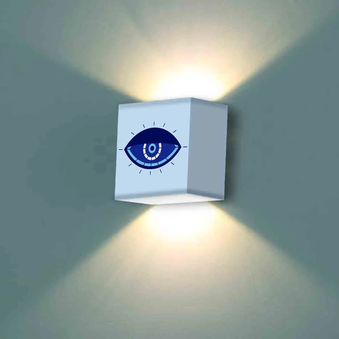 Decorative Wall Lamp for Living Room Bedroom & Dinning Area -  Evil Eye Protector