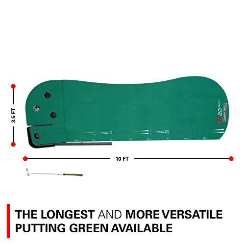 Deluxe Golf Putting Green Set - Best Office Putting Set