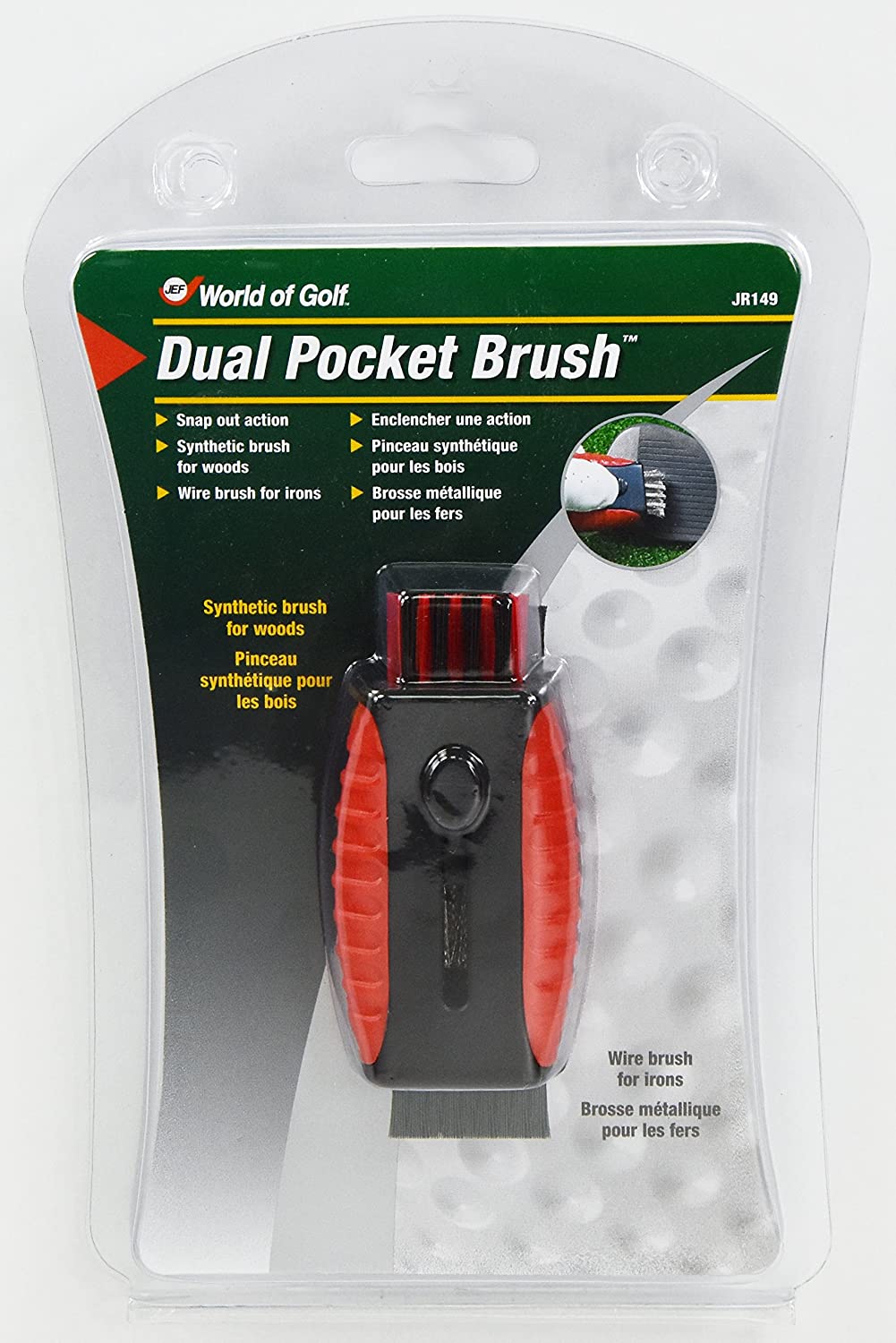 Dual Pocket Brush - Jef World of Golf