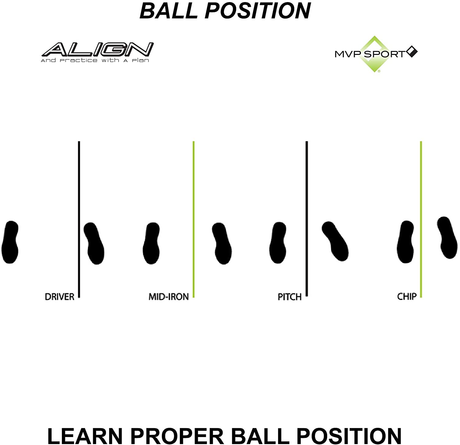 Golf Alignment Rods - MORODZ - 2 pack