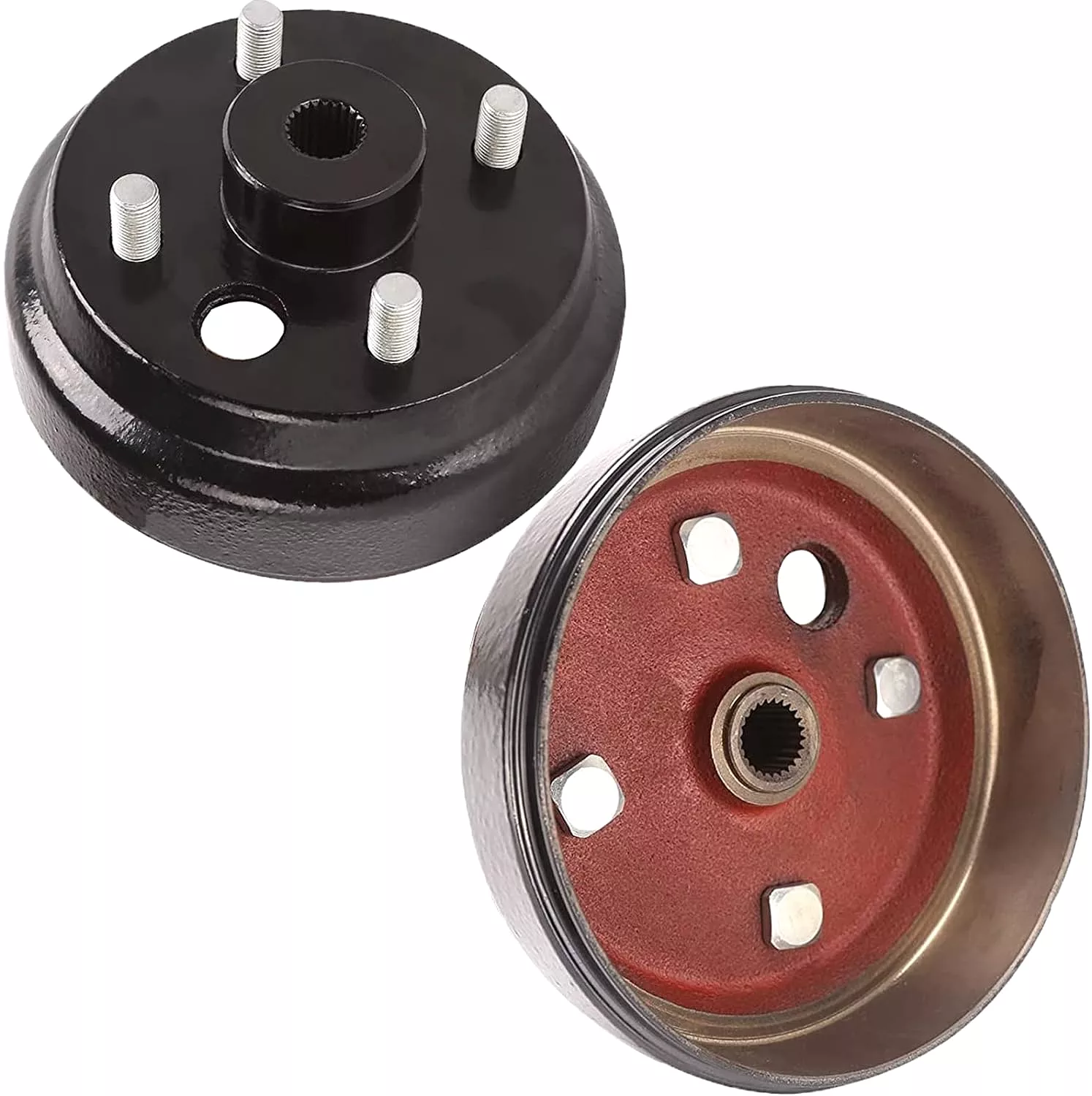 Golf Cart Brake Drum Hub Assembly for EZGO TXT PDS Electric 1982-Up - 10L0L