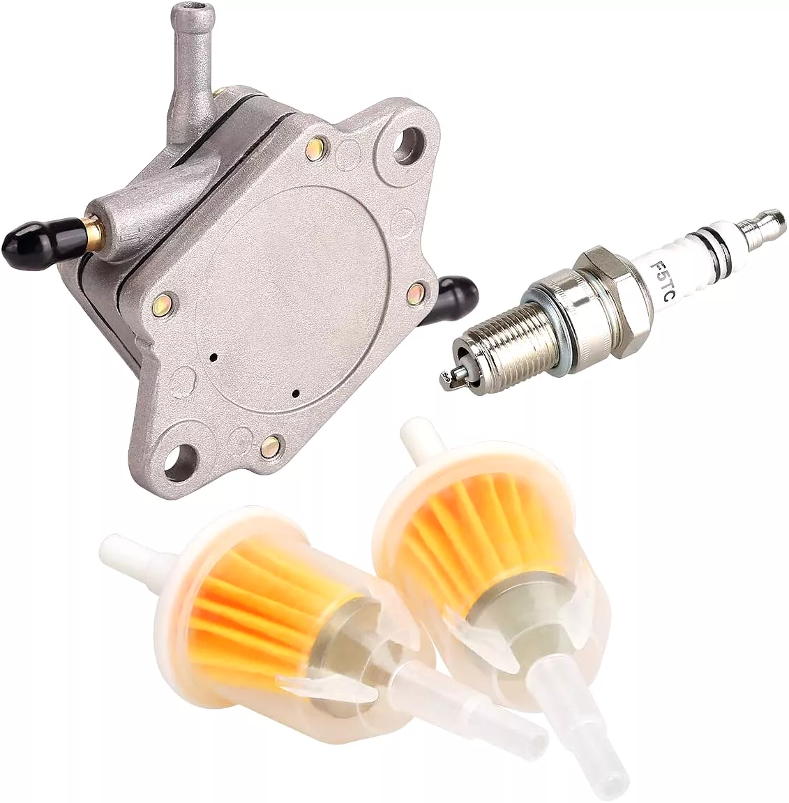 Golf Cart Fuel Pump with Fuel Filter for Yamaha G16 G20 G22 4-Cycle - 10L0L