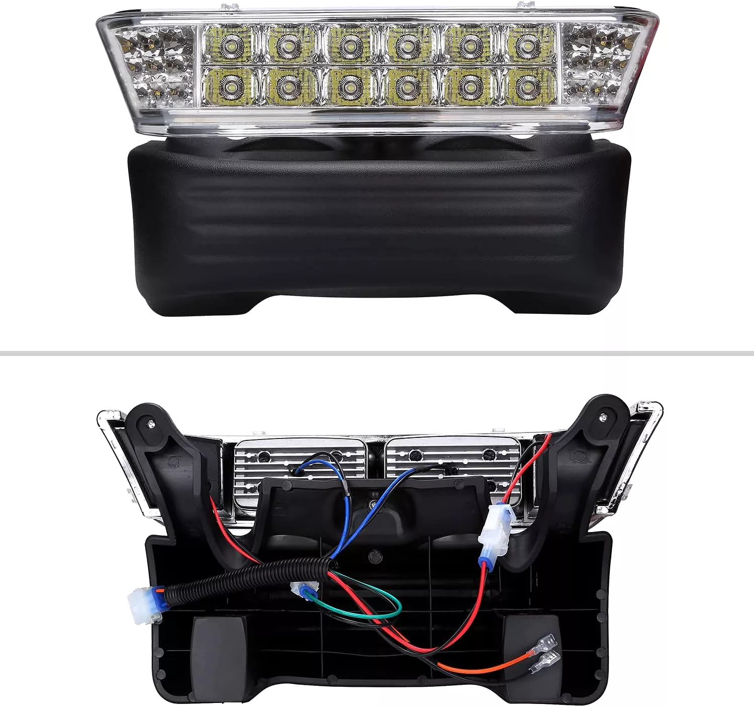 Golf Cart LED Headlight with Bumper Suitable for Club Car Precedent - 10L0L