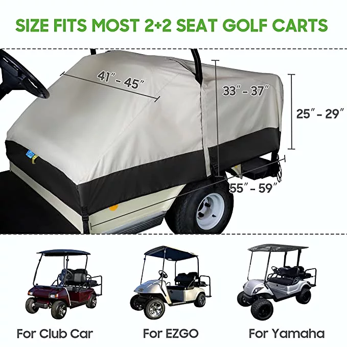 Golf Cart Seat Protector by 10L0L: Enhance Comfort and Preserve Your Seats