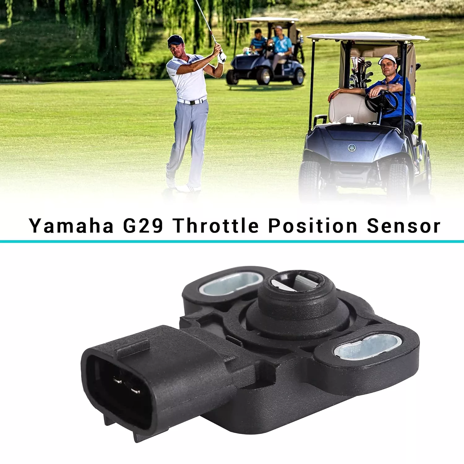 Golf Cart Throttle Position Sensor for Yamaha G29 Drive 2 and Drive 3 2014-Up - 10L0L