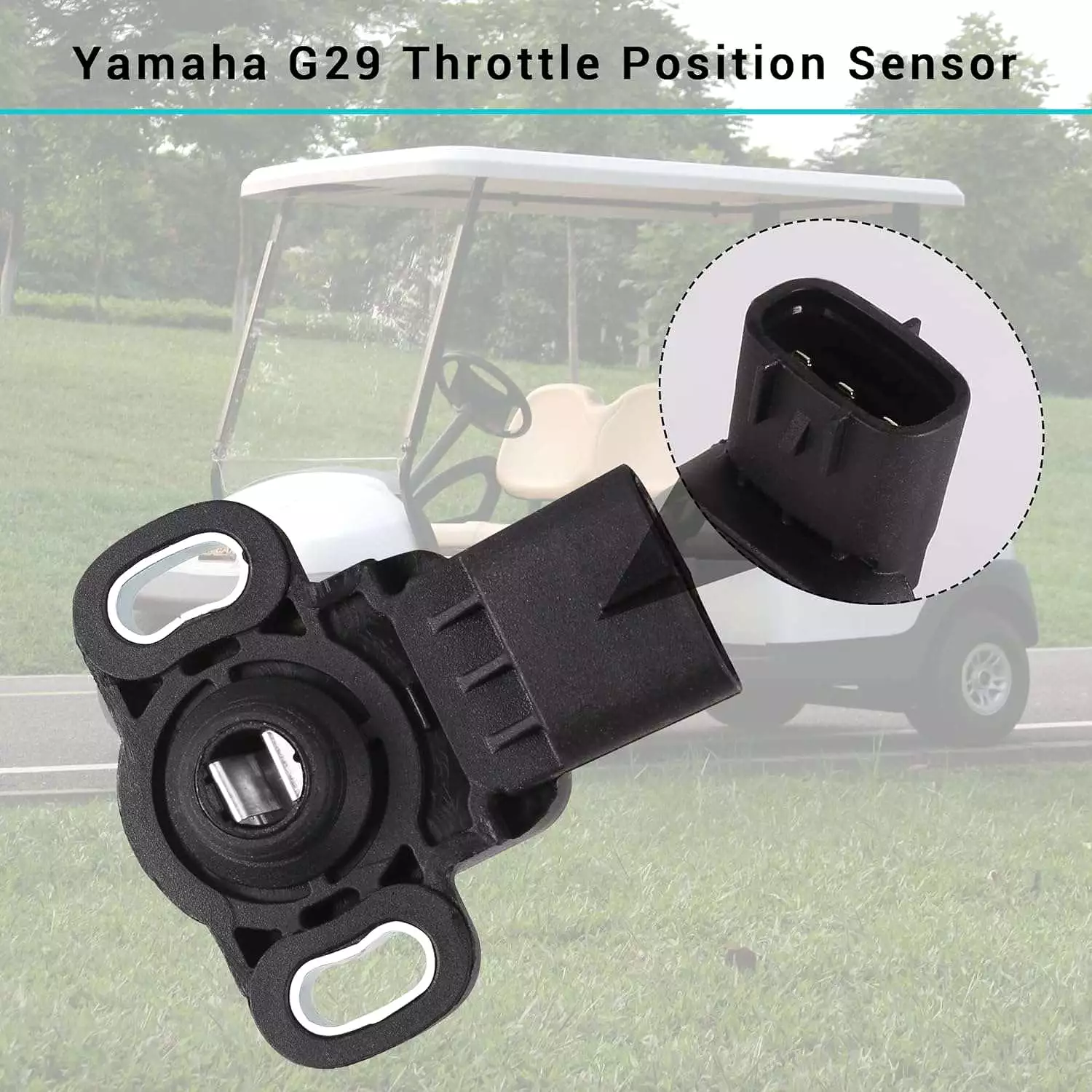 Golf Cart Throttle Position Sensor for Yamaha G29 Drive 2 and Drive 3 2014-Up - 10L0L