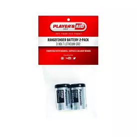 Golf Rangefinder CR2 Batteries - 2 Pack