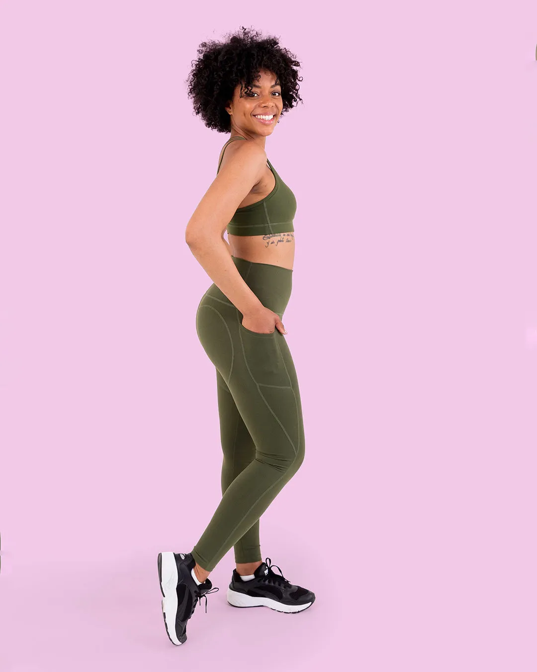 HERO Super Hold Leggings Olive