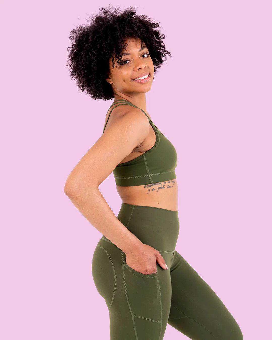 HERO Super Hold Leggings Olive