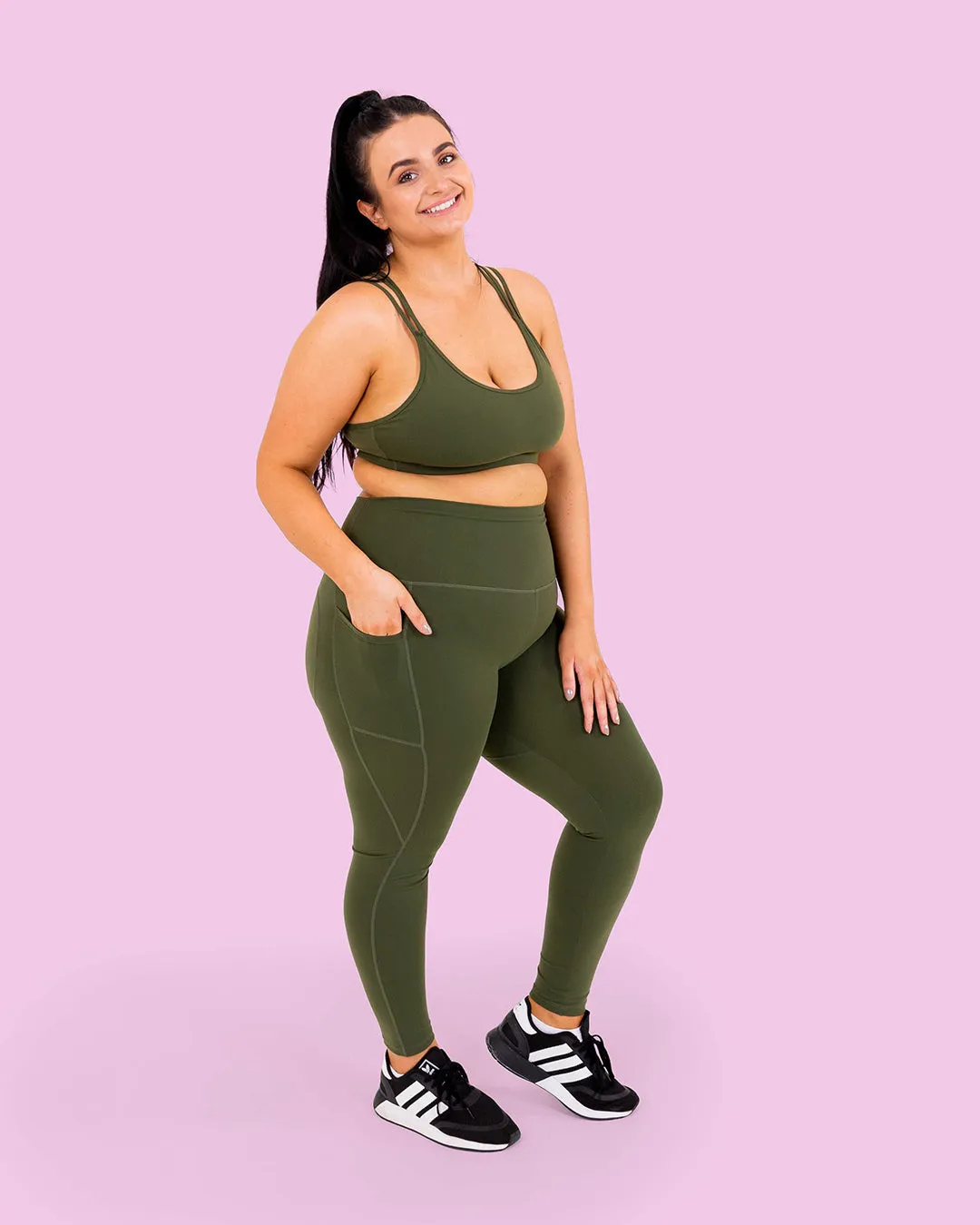 HERO Super Hold Leggings Olive