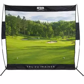 IZZO Golf Tru Vu Trainer 7.5' x 7.5' Hitting Net