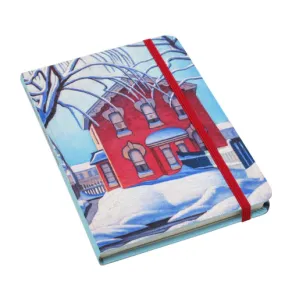 Journal  red house in Winter By Lawren Harris