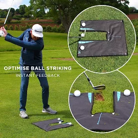 Me And My Golf Ball Striker Alignment Towel - Includes Instructional Training Videos