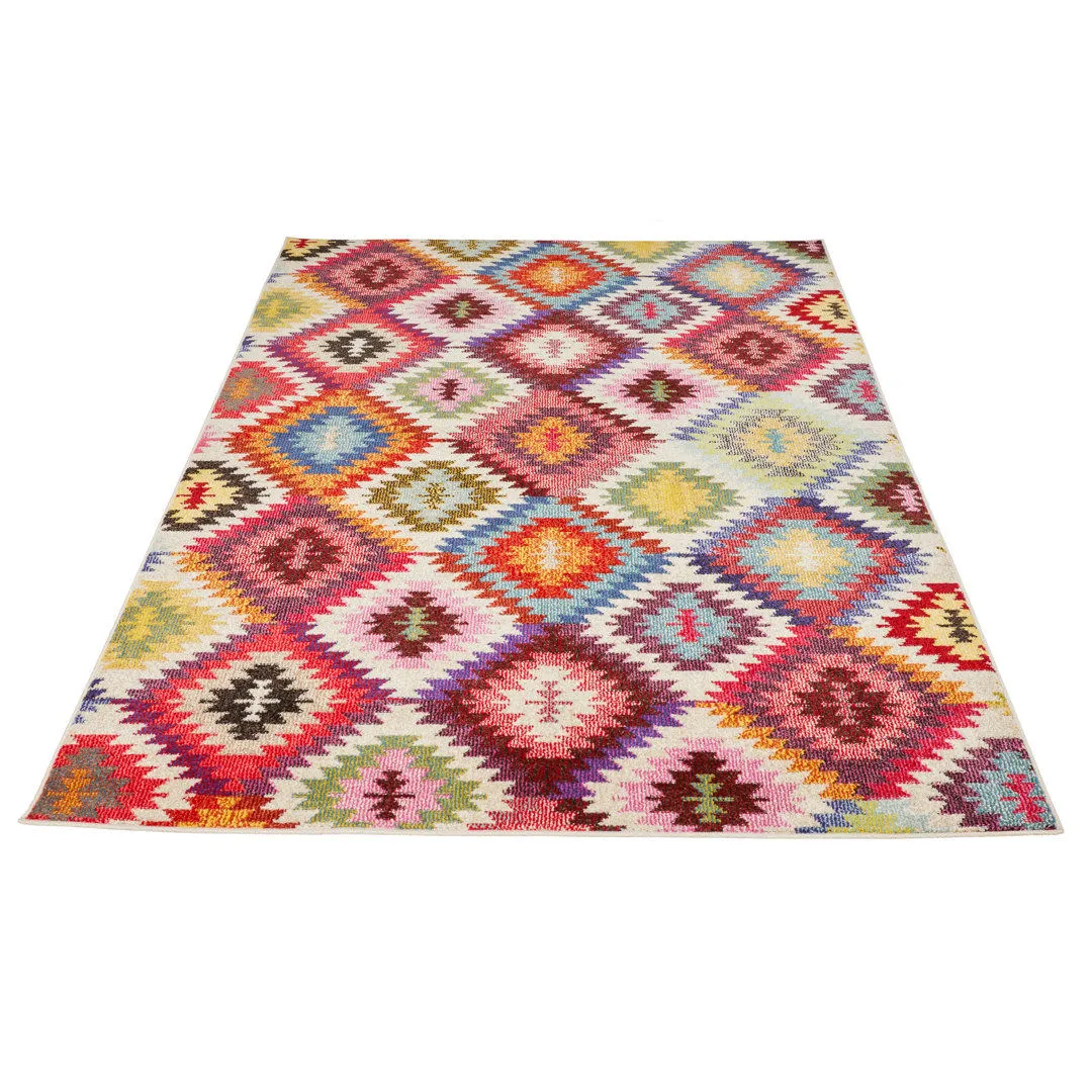 Multicolour Area Rug