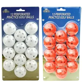 OnCourse Golf Perforated Practice Golf Balls