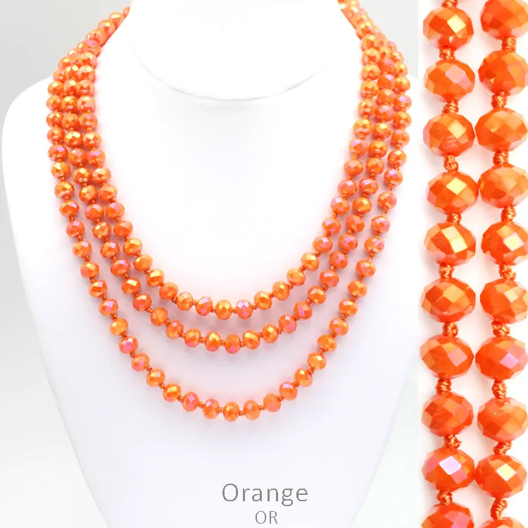 *Orange Crystal Strand Layering 60