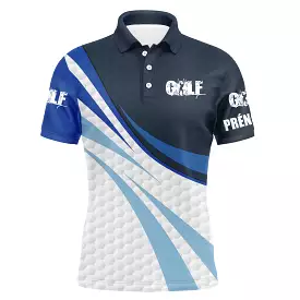 Polo Golf Personnalisé - Confortable et légant, Motif Swing de Golf Unique - Idéal pour Golfeurs - CT12072314