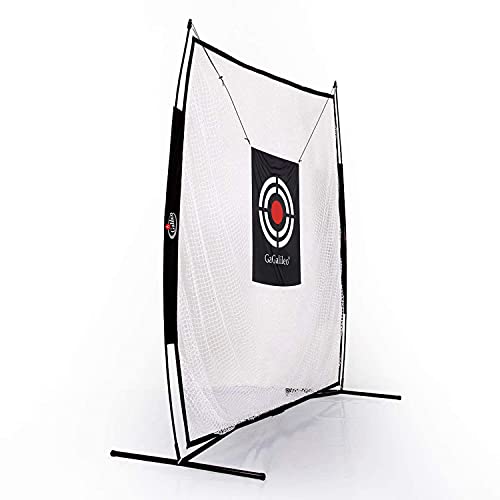 Quick Setup Golf Net for Backyard Driving - 7x7 Foot Strong Golf Net