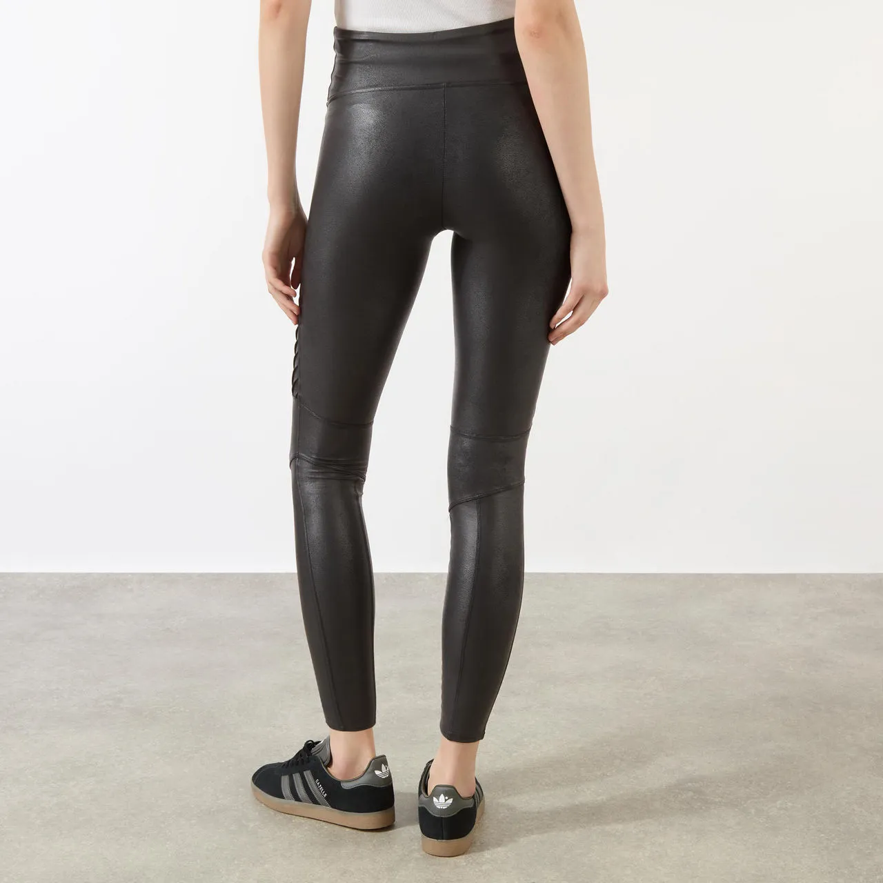 SPANX Motorbike Leggings Petite - Black