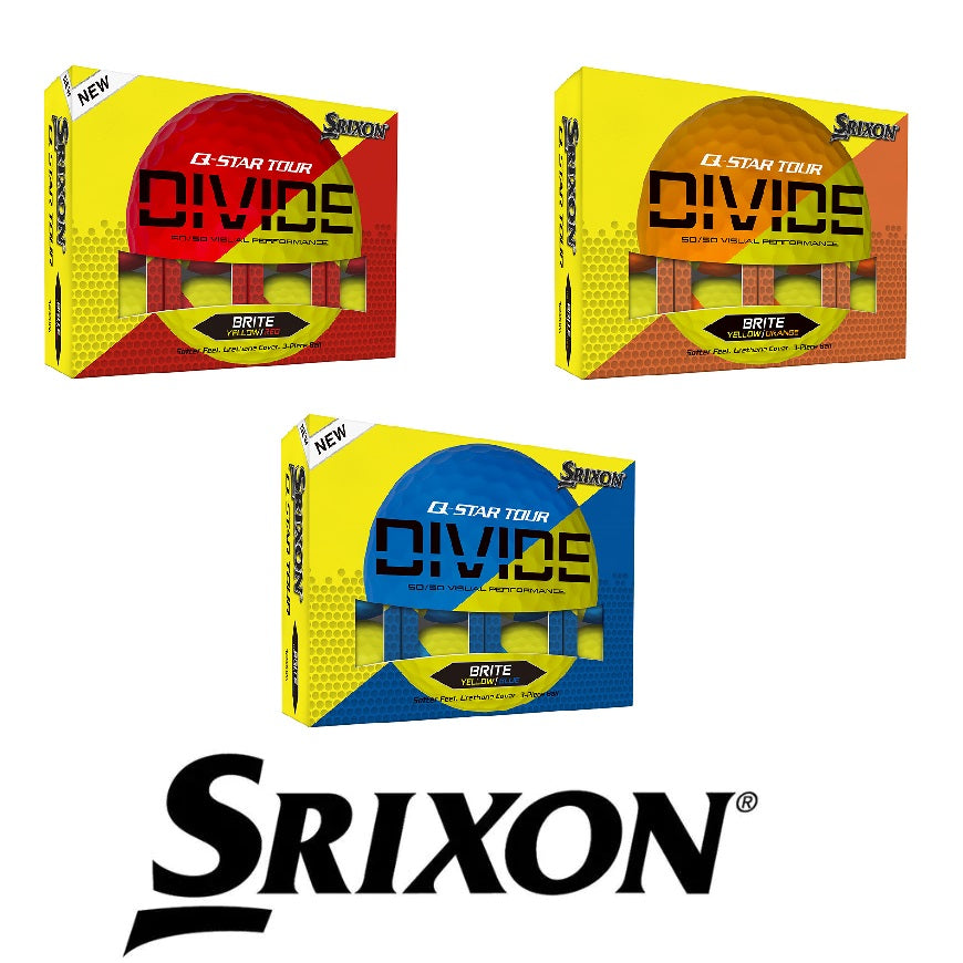 Srixon Q-Star Tour Divide Golf Balls