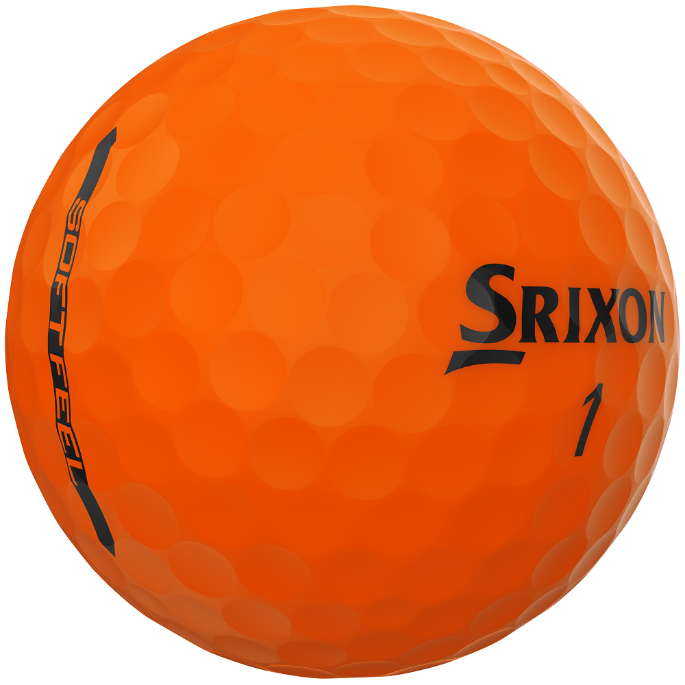 Srixon Soft Feel Brite Matte Color Golf Balls