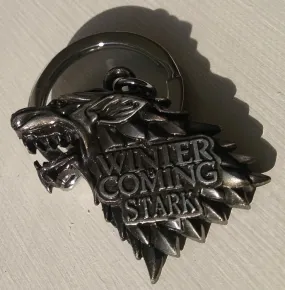 Stark Direwolf Keychain: Game of Thrones