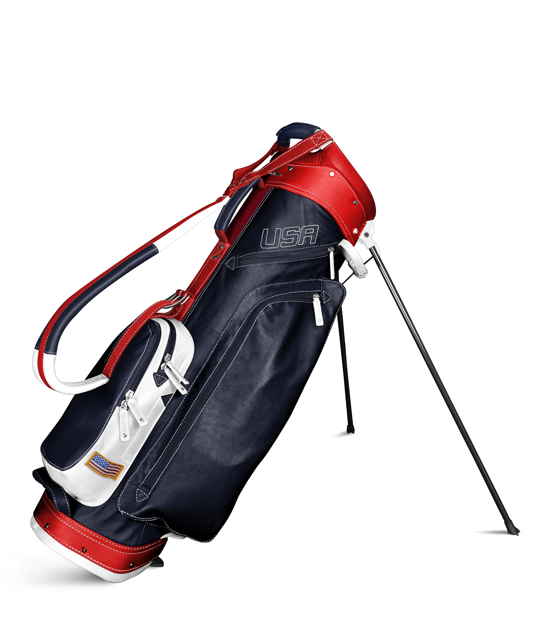 Sun Mountain Golf Leather Carry Stand Bag