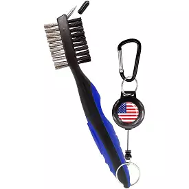 Terminator American Flag USA Golf Brush