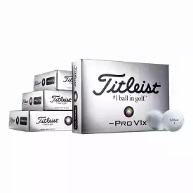 Titleist Pro V1x Left Dash Loyalty 4 Dozen