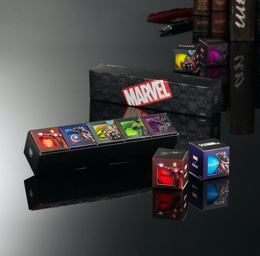 Volvik Marvel Avengers 5 Golf Balls Character Pack