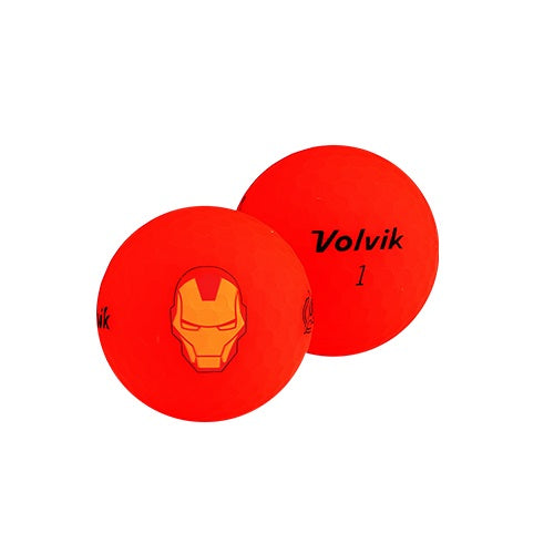 Volvik Marvel Character Golf Ball 4 pack