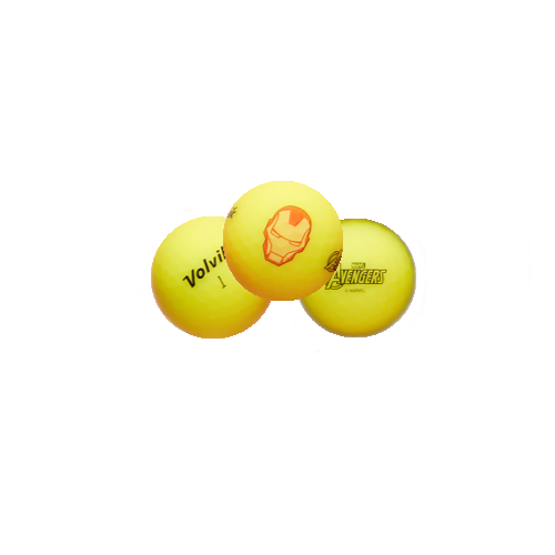 Volvik Marvel Vivid Marvel X Character Golf Balls