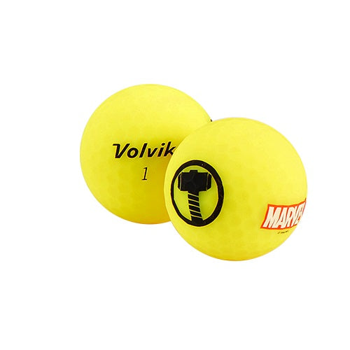 Volvik Marvel Vivid Marvel X Character Golf Balls