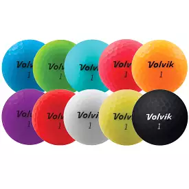 Volvik Vivid Focus Matte Finish Golf Balls