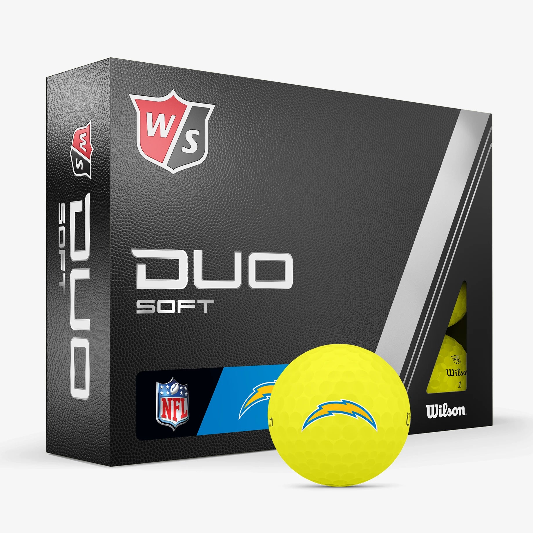 Wilson Staff Duo Optix NFL Team Licensed Golf Balls - Matte Yellow